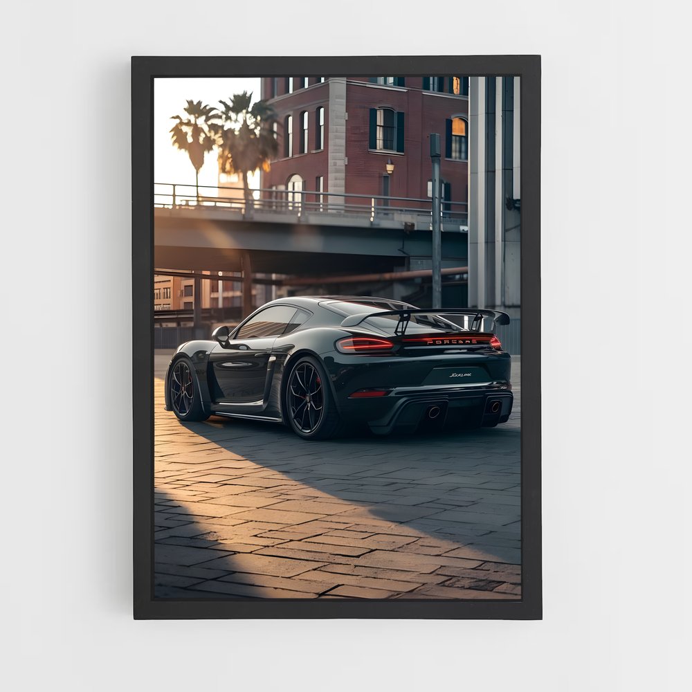 Poster GT Cayman sophistiqué – affiche Porsche (vue 2)